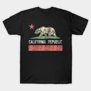 Charcoal California Republic T-Shirt